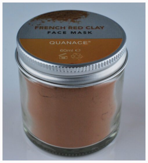 French Red Natural Clay Face Mask 60ml