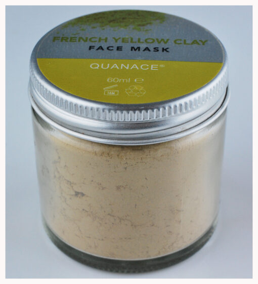 French Yellow Natural Clay Face Mask 60ml